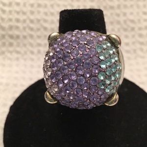 Pavé Crystal Fashion Ring